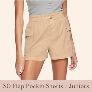 SO Flap Pocket Shorts in Tannin